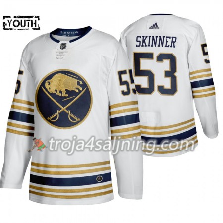 Buffalo Sabres tröja Jeff Skinner 53 50th Anniversary 2019-2020 Adidas Vit Authentic - NHL Tröjor Barn Buffalo Sabres tröja Jeff Skinner 53 50th Anniversary 2019-2020 Adidas Vit Authentic - NHL Tröjor Barn